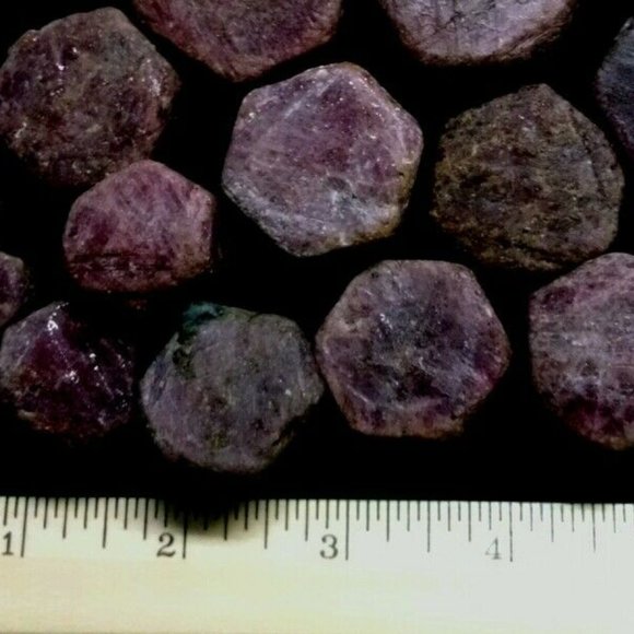 ROUGH red purple Ruby Specimen Natural Corundum - Picture 4 of 4